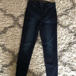 dark wash jeggings